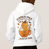 Sorcière de chat gingembre - Joli design d'Hallowe (Dos)