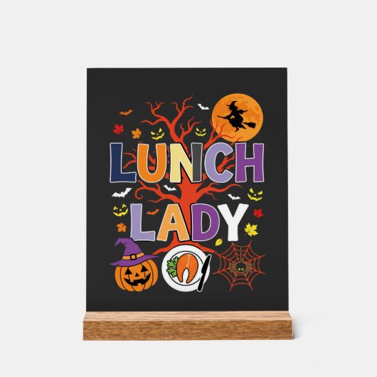 Sorcière de cuisine de dame de déjeuner d'Hallowee (Recto)