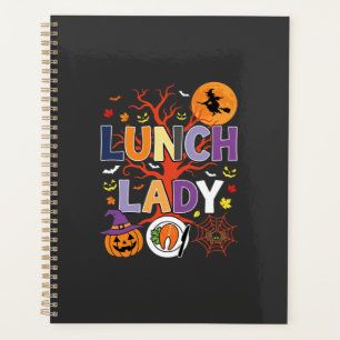 Sorcière de cuisine de dame de déjeuner d'Hallowee