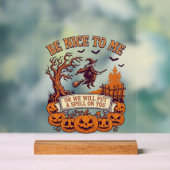 Sorcière de Halloween Broom Citrouilles_1 (Neutre)