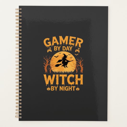 Sorcière de jeu Halloween Conception de jeu (Devant)