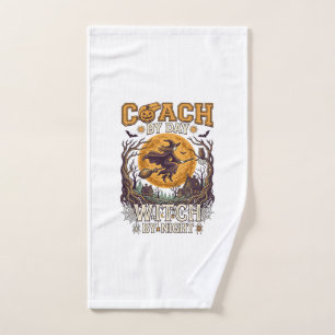 Sorcière de jour de coach nuit Haloween Lune Volan