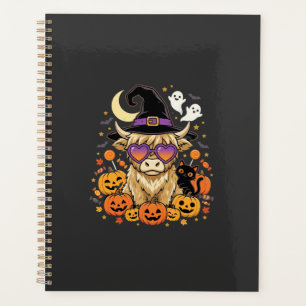 Sorcière de la fête d'Halloween de citrouille de v