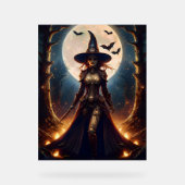 Sorcière de la forêt Steampunk Halloween (Recto)