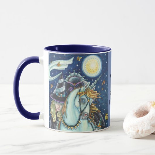 Sorcière de Sleepy Hollow HORSEMAN COMBO MUG (Avec donut)