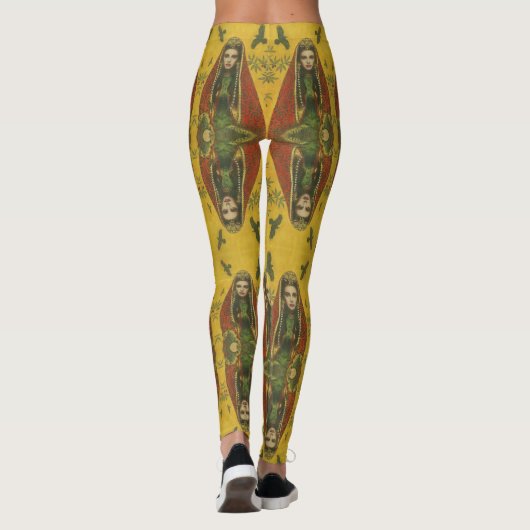 Sorcière décorative Leggings gothiques (Dos)