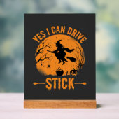 Sorcière d'Halloween Drive Stick Graphique_1 (Neutre)