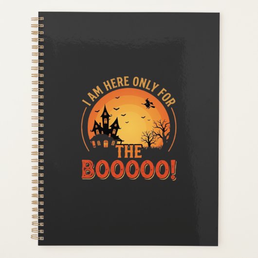 Sorcière d'Halloween Maison Hantée Boo Design_1 (Devant)