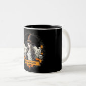 Sorcière d'Halloween & Mug de café classique Citro (Devant droit)