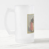 Sorcière d'Halloween vintage, Mug de chat, Steins (Gauche)