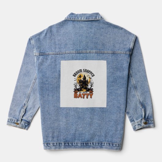 Sorcière drôle Halloween Maison hantée Graphique C (Verso)