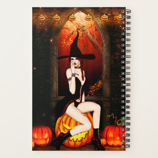 Sorcière du trône citrouille (Dos)