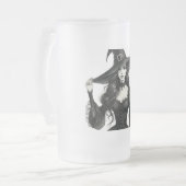 Sorcière en costume de dentelle Mug (Devant gauche)