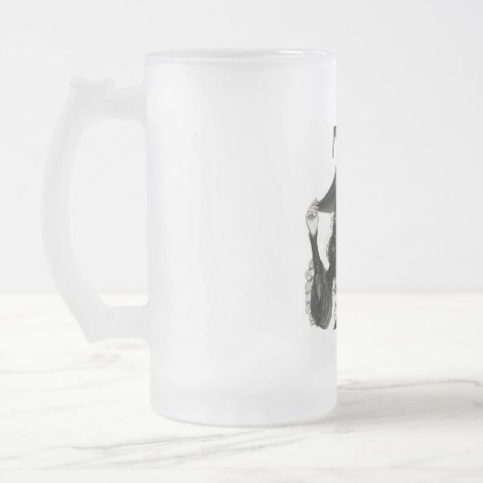 Sorcière en costume de dentelle Mug (Gauche)