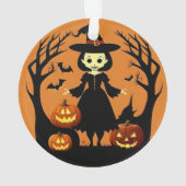 Sorcière Enchantée & Nuit Sombre de Citrouille (dos)
