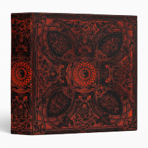 Sorcière gothique Rouge cuir noir Livre d'ombres