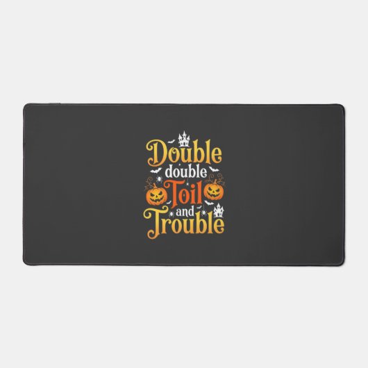 Sorcière Halloween Double Double Toil and Trouble (Recto)