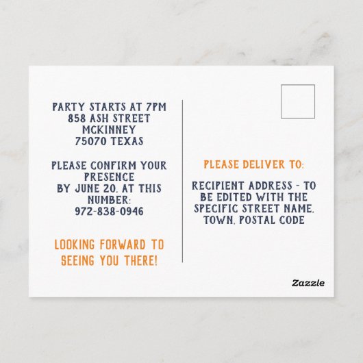 Sorcière modifiable Invitation de la fête d'Hallow (Dos)