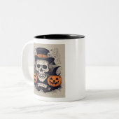 Sorcière : Mug d'Halloween Éffrayant (Devant gauche)