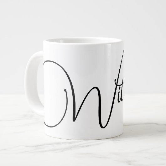 "Sorcière !" Mug personnalisable (Devant gauche)