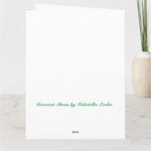 Sorcière qui peut béni être la carte de voeux (Dos)