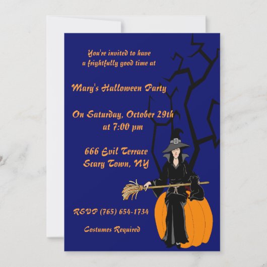 Sorcière Reposée Sur Invitation D'Une Partie Citro (Devant)