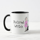 Sorcière retraitée Halloween Mug (Gauche)
