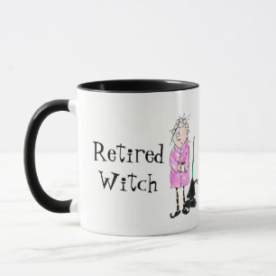 Sorcière retraitée Halloween Mug