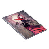 Sorcière rouge et cahier du hibou (Côté Droit)