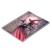 Sorcière rouge et cahier du hibou (Côté gauche)