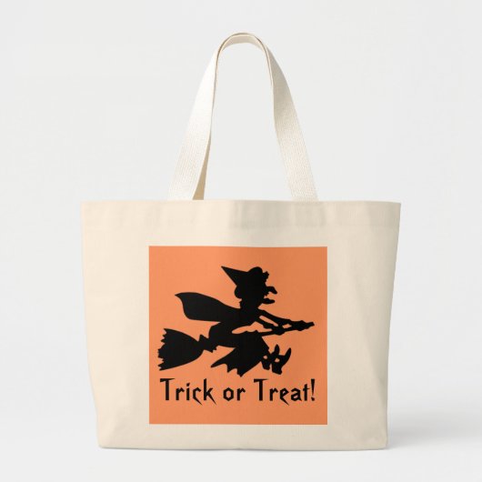 SORCIÈRE ! Sac de des bonbons ou un sort (Devant)
