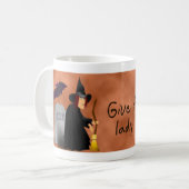 Sorcière Scarey avant tasse de café (Devant gauche)