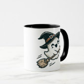 Sorcière S'Il Vous Plaît ! Cute Mug Fantôme Hallow (Devant droit)