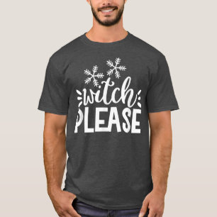 Sorcière S'Il Vous Plaît - Drôle T-Shirt Halloween