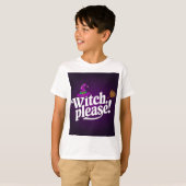 Sorcière, S'Il Vous Plaît ! T-shirt enfant d'Hallo (Devant entier)