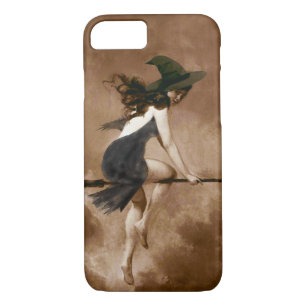 Sorcière sur Coque iphone Broom