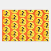 Sorcière sur une feuille de papier d'enveloppement (Devant)