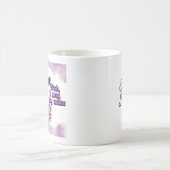 Sorcière violette buvant une tasse de café (Centre)