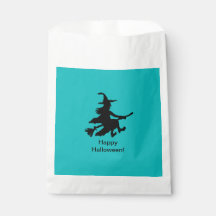Sorcière volante - Sacs de Faveurs Turquoise - Joy