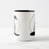 Sorcières avant café - Mugs d'Halloween (Centre)