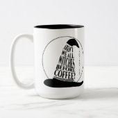 Sorcières avant café - Mugs d'Halloween (Gauche)