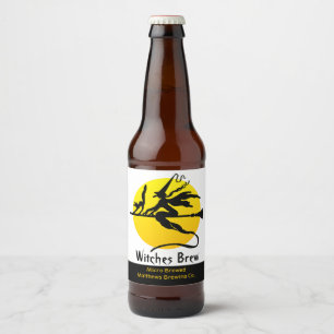 Sorcières brasser le Étiquette de bière personnali