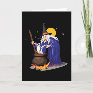 Sorcières brasser les cartes d'Halloween