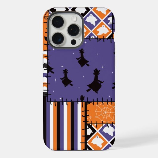 Sorcières Chats Patchwork Halloween (Verso)