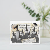 Sorcières dans les Nouvelles ! carte postale (Debout devant)