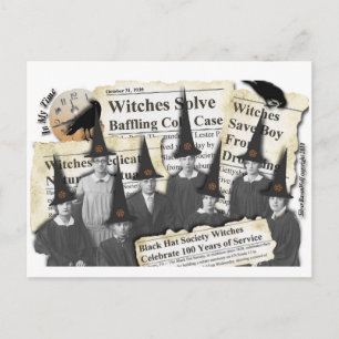 Sorcières dans les Nouvelles ! carte postale