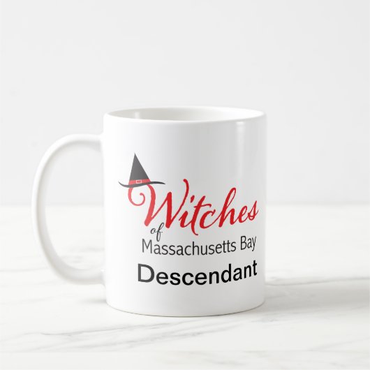 Sorcières de tasse de descendant du Massachusetts (Gauche)