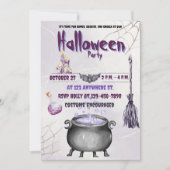 Sorcières et démonistes Invitation Carte plate (Devant)