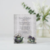 Sorcières gris clair Carte de remerciements à thé (Debout devant)