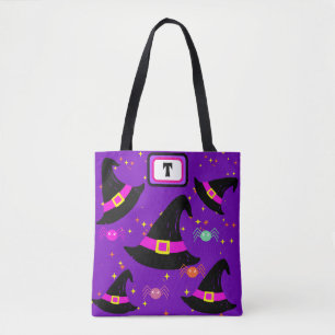 Sorcières Monogrammes Halloween Casquette Sac four